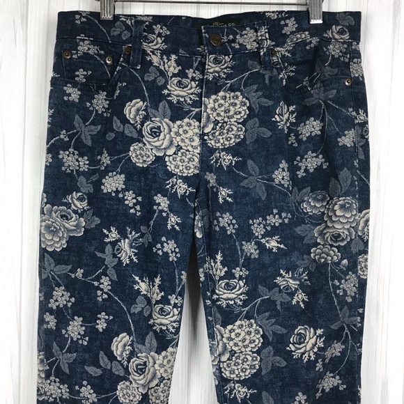 Lauren Ralph Lauren Jeans Size 6P Women Blue - Picture 2 of 8